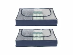 Organizador textil, de material resistente.