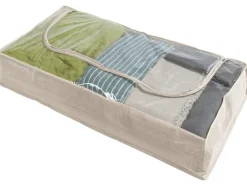 Organizador textil, de material resistente.