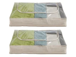 Organizador textil, de material resistente.