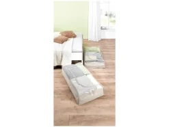 Organizador textil, de material resistente.