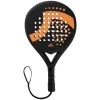 Pala de pádel de carbono, para avanzados.