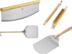 Pala para pizza / Pala para pizza (plegable) / Cortador de pizza / Cepillo para horno de pizza