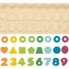 Palitos de contar de madera / Laberinto magnético / Ábaco / Juguete de cálculo / Juego de lógica