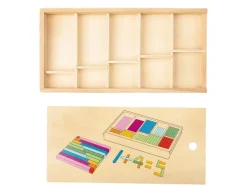 Palitos de contar de madera / Laberinto magnético / Ábaco / Juguete de cálculo / Juego de lógica