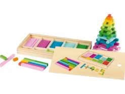 Palitos de contar de madera / Laberinto magnético / Ábaco / Juguete de cálculo / Juego de lógica