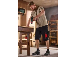 Pantalón corto de trabajo elástico para hombre