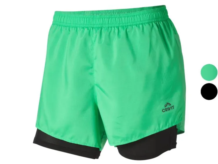 Pantalón corto funcional de hombre con culotte interior ciclista.