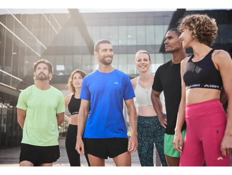 Pantalón corto funcional de hombre con culotte interior ciclista.