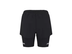 Pantalón corto funcional de mujer, 2 en 1.