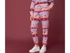 Pantalón de chándal de mujer con diseño festivo.
