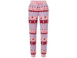 Pantalón de chándal de mujer con diseño festivo.