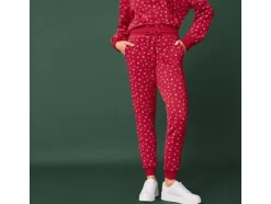 Pantalón de chándal de mujer con diseño festivo.