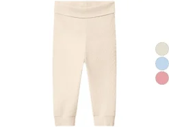 Pantalón de chándal para bebé de lana/seda prémium.