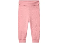 Pantalón de chándal para bebé de lana/seda prémium.