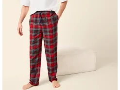 Pantalón de pijama de franela para hombre