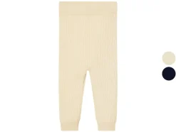 Pantalón de punto para bebé, algodón 100% orgánico.