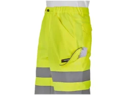 Pantalón de trabajo para hombre de tejido softshell de 3 capas.