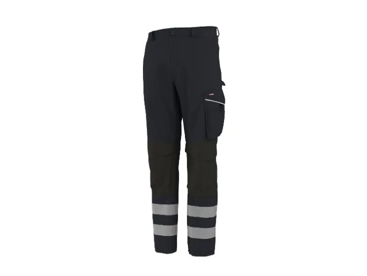 Pantalón de trabajo softshell reflectante para hombre
