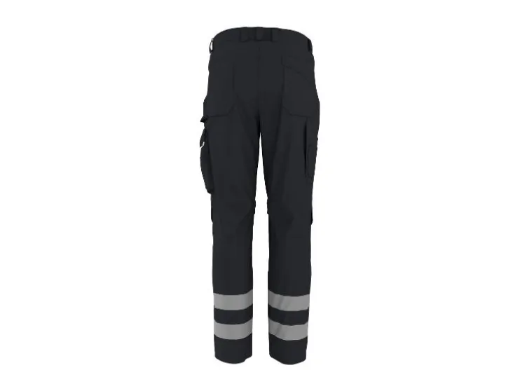 Pantalón de trabajo softshell reflectante para hombre