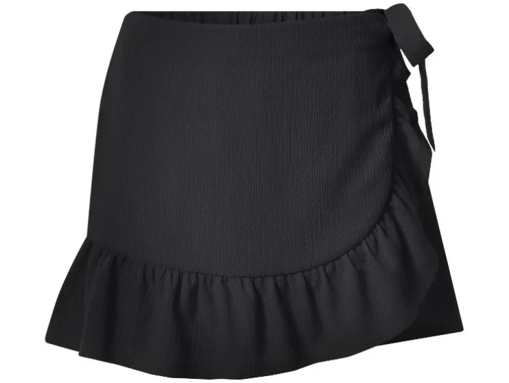 Pantalón falda cruzado de mujer