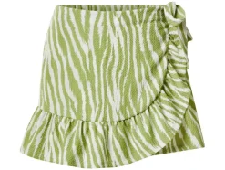 Pantalón falda cruzado de mujer