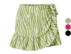 Pantalón falda cruzado de mujer