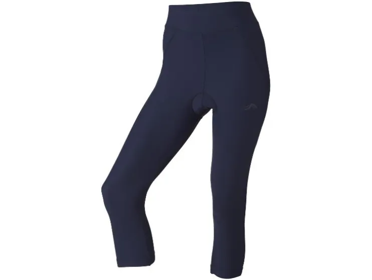 Pantalón pirata / ciclista funcional de mujer, con badana.