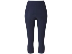 Pantalón pirata / ciclista funcional de mujer, con badana.
