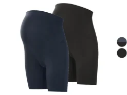 Pantalones cortos de ciclismo de premamá para mujer, 2 unidades.