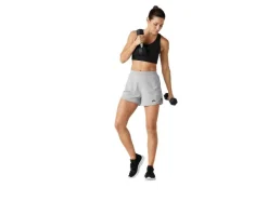 Pantalones cortos de felpa para mujer, con algodón.