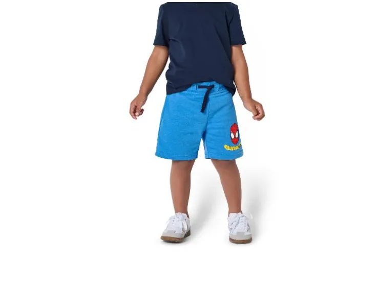 Pantalones cortos de felpa para niños »Peppa Pig / Bluey / Spiderman / Cars«, 2 unidades.