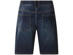 Pantalones cortos de felpa vaquera para hombre