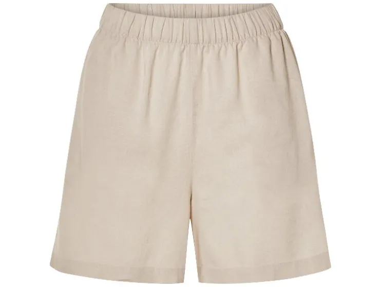 Pantalones cortos de lino para mujer