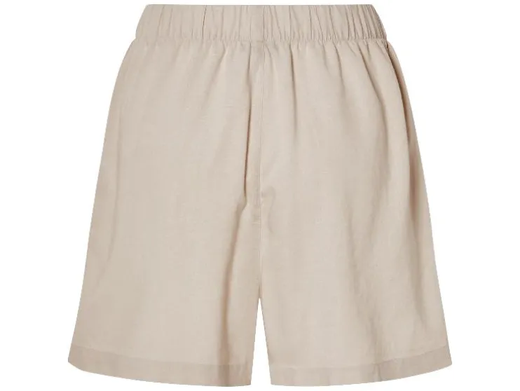 Pantalones cortos de lino para mujer