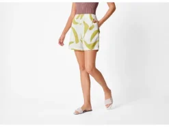 Pantalones cortos de lino para mujer