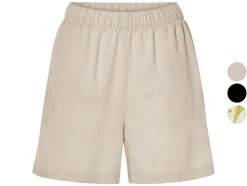 Pantalones cortos de lino para mujer