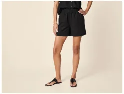 Pantalones cortos de mujer con lino