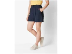 Pantalones cortos de mujer, con pinzas modernas.