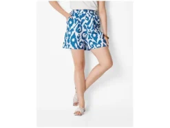 Pantalones cortos de mujer, con pinzas modernas.