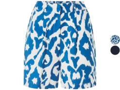 Pantalones cortos de mujer, con pinzas modernas.