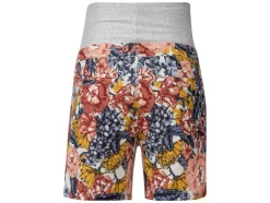 Pantalones cortos de premamá de mujer con lino.