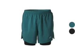 Pantalones cortos funcionales para hombre, con bolsillo para el móvil.