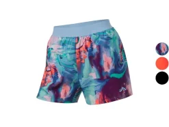 Pantalones cortos funcionales de mujer, con cintura cómoda y elástica.