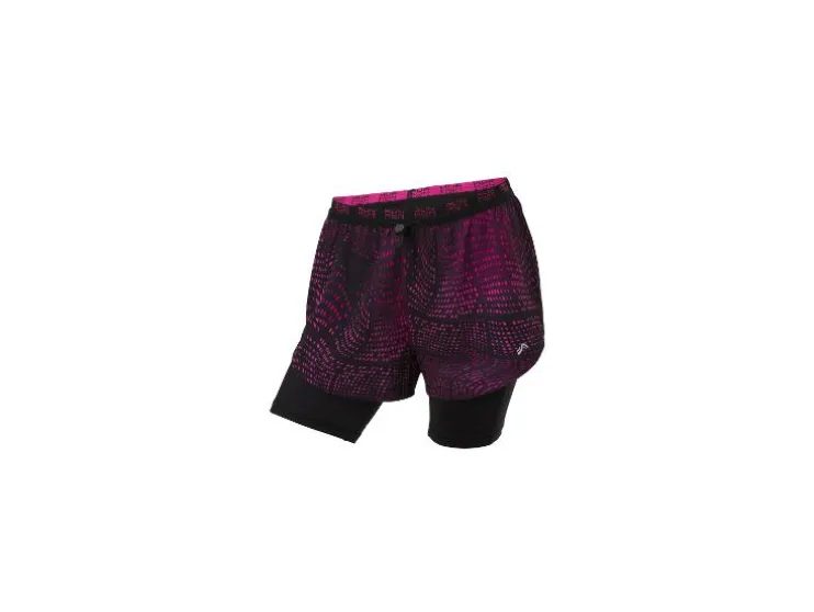 Pantalones cortos funcionales de mujer, con práctico bolsillo para el móvil.