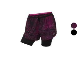 Pantalones cortos funcionales de mujer, con práctico bolsillo para el móvil.
