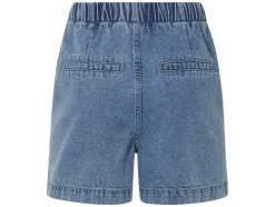 Pantalones cortos vaqueros de mujer, talle medio.