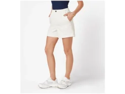 Pantalones cortos vaqueros de mujer, talle medio.