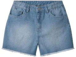 Pantalones cortos vaqueros para niña