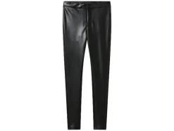 Pantalones jeggings de mujer, corte slim, tiro normal.