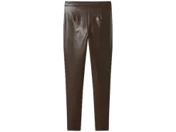 Pantalones jeggings de mujer, corte slim, tiro normal.
